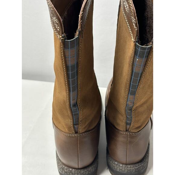 Muk Luks Women's Western Faux Leather Logger Whistler Boots Size 9. SEE PICS - Picture 5 of 10